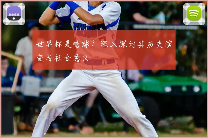 世界杯是啥球？深入探讨其历史演变与社会意义