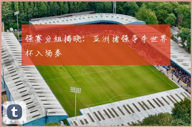 强赛分组揭晓:亚洲诸强争夺世界杯入场券